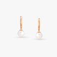 Luster Pearl Hoop Earrings 3