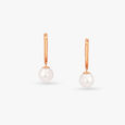 Chic Pearl Hoop Earrings 3