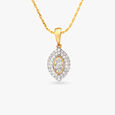 Elegant Allure Diamond Pendant 
