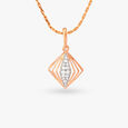 Artistic Intrigue Diamond Pendant 
