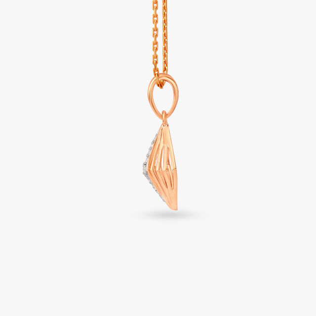 Artistic Intrigue Diamond Pendant 2