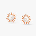 Sunbeam Pearl Stud Earrings 
