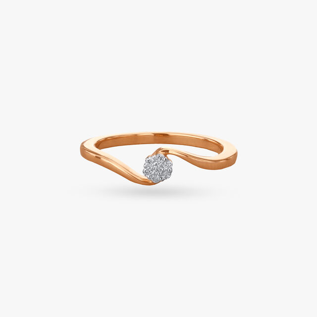 Delicate Charm Diamond Finger Ring 2