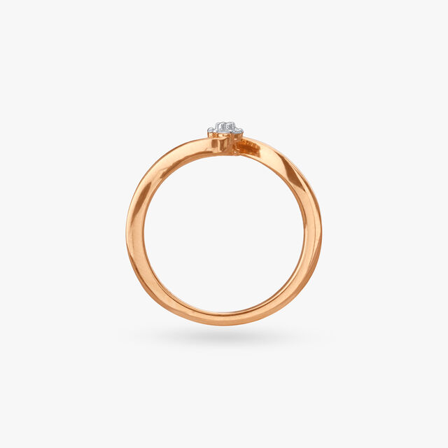 Delicate Charm Diamond Finger Ring 4