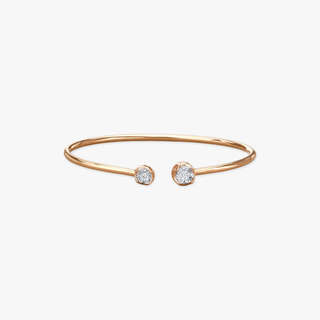 Minimalist Diamond Bangle 