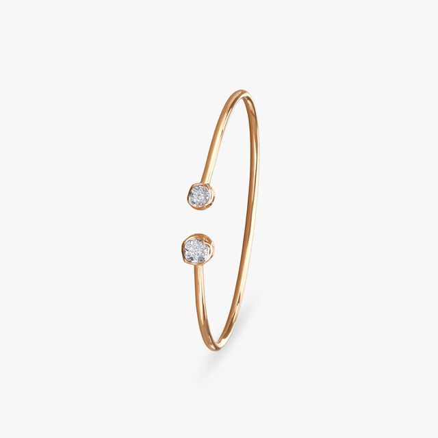 Minimalist Diamond Bangle 2
