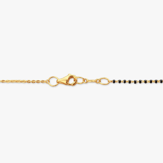 Chic Hexagon Diamond Mangalsutra