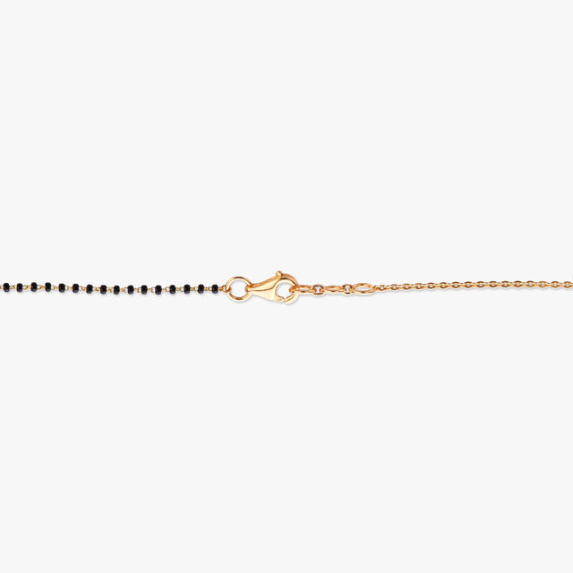 Radiant Teardrop Diamond Mangalsutra