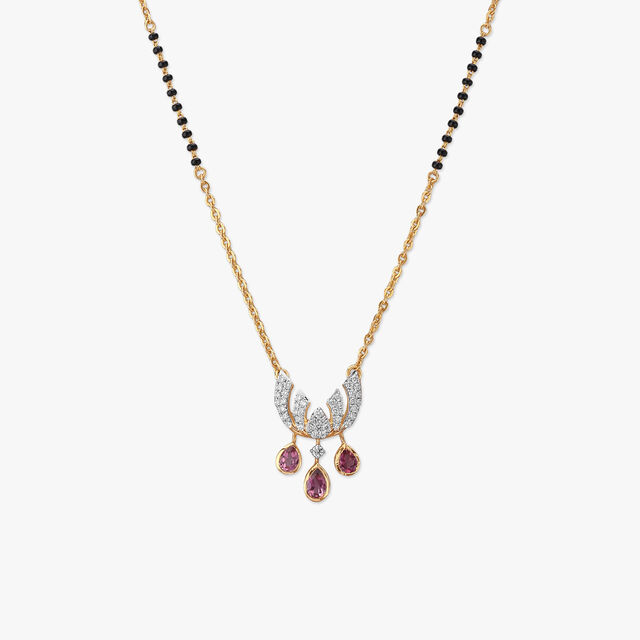 Radiant Drops Diamond Mangalsutra
