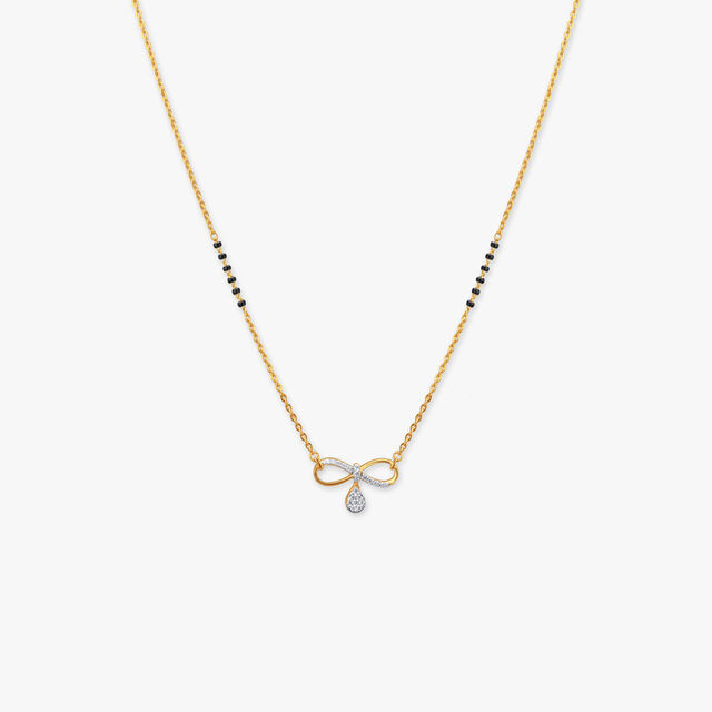 Infinity Spark Diamond Mangalsutra