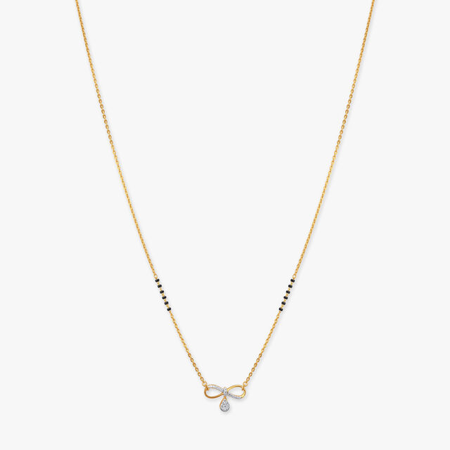 Infinity Spark Diamond Mangalsutra