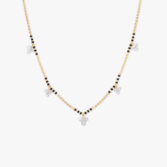 Eternal Bloom Diamond Mangalsutra