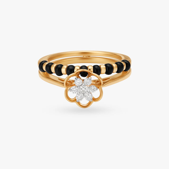 Timeless Blossom Diamond Finger Ring 2