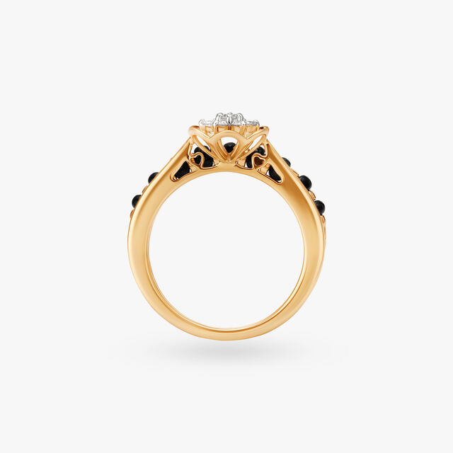 Timeless Blossom Diamond Finger Ring 4