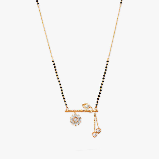 Love Locked Diamond Mangalsutra