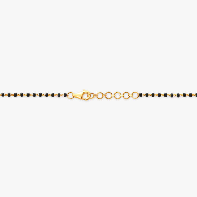 Graceful Curve Diamond Mangalsutra