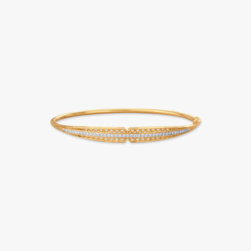 Sleek Mirage Diamond Bangle