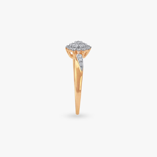 Floral Crown Diamond Ring