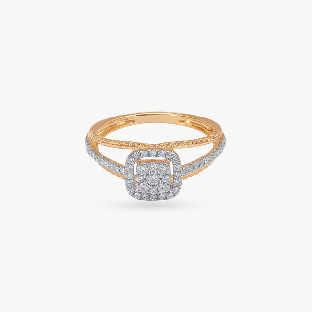 Cushion Halo Diamond Ring