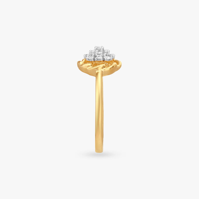 Blossom Cluster Diamond Ring