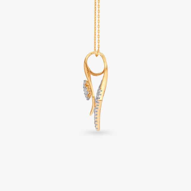 Dual Frame Diamond Pendant