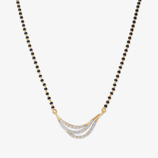 Delicate Chic Diamond Mangalsutra