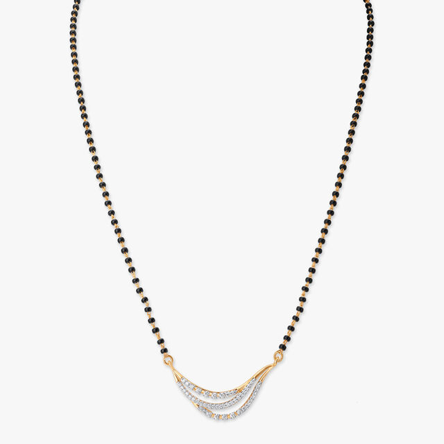 Delicate Chic Diamond Mangalsutra