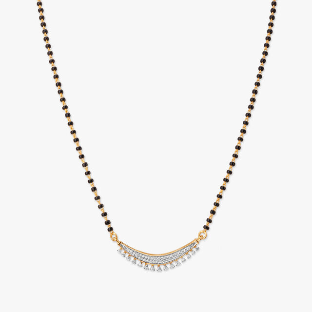 Classy Gleam Diamond Mangalsutra