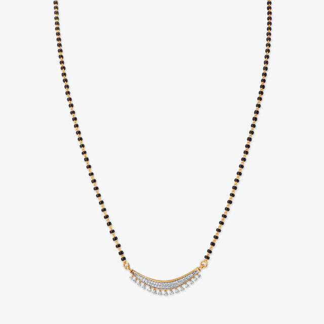 Classy Gleam Diamond Mangalsutra