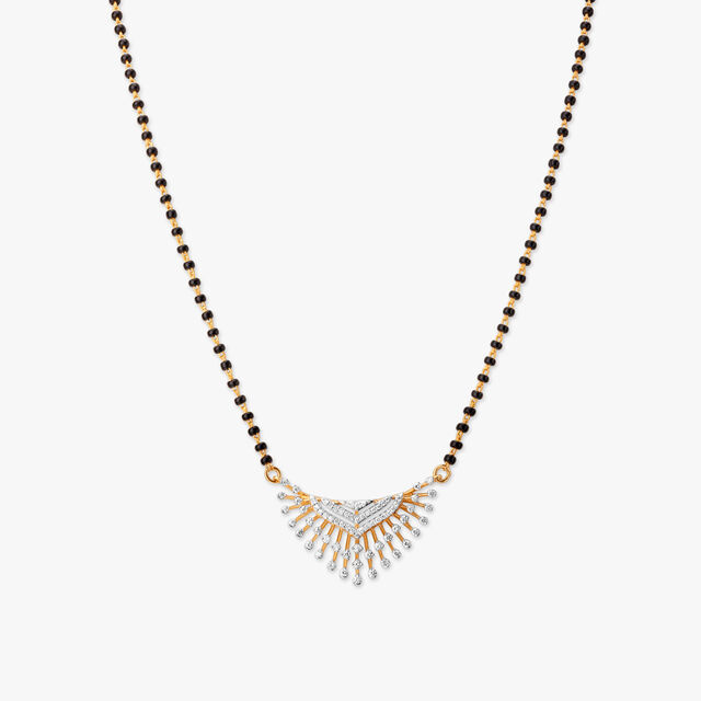 Dazzling Radiance Diamond Mangalsutra