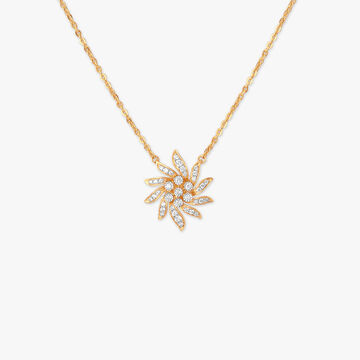 Eternal Glow Diamond Pendant with Chain