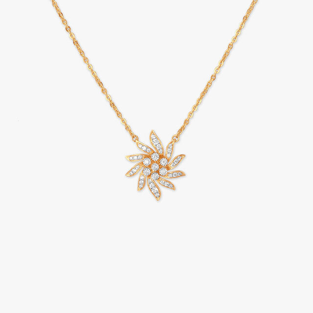 Eternal Glow Diamond Pendant with Chain