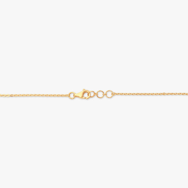 Eternal Glow Diamond Pendant with Chain
