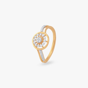 Celestial Burst Diamond Ring