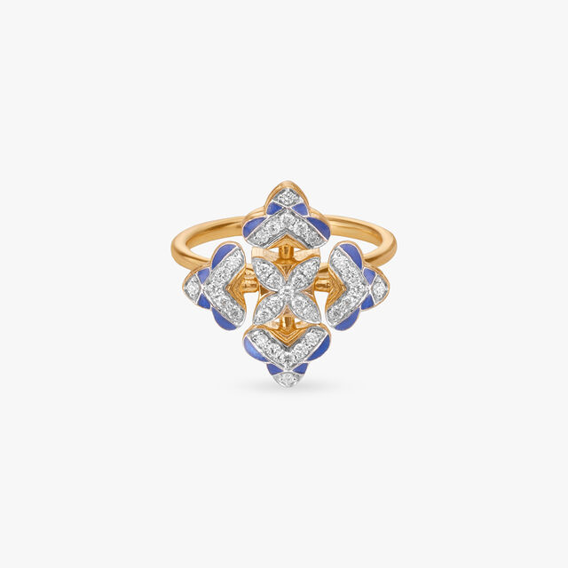 Blossom Swing Diamond Ring 2