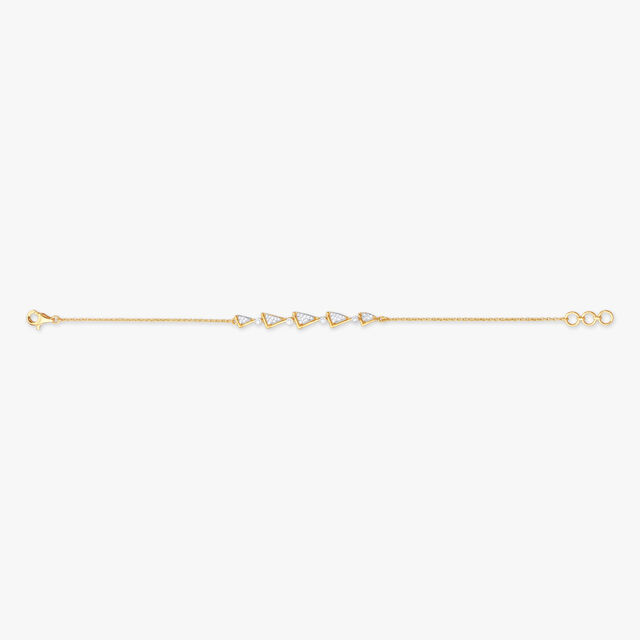 Glide Edge Diamond Bracelet