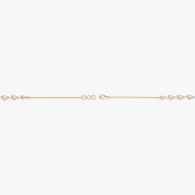 Glide Edge Diamond Bracelet