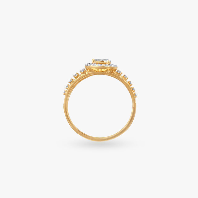 Halo Split Diamond Ring 4