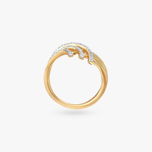 Triple Arc Diamond Ring 4