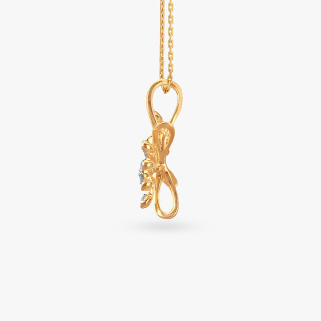 Starfire Splash Diamond Pendant 2