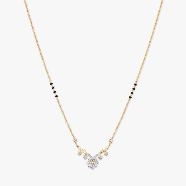 Petal Vibe Diamond Mangalsutra