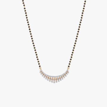 Dancing Drops Diamond Mangalsutra