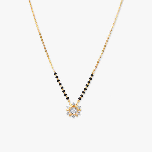 Sunlit Bloom Diamond Mangalsutra