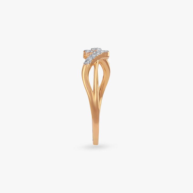 Luminous Flow Diamond Ring 3