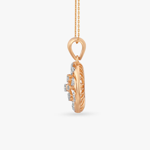 Celestial Spark Diamond Pendant 2