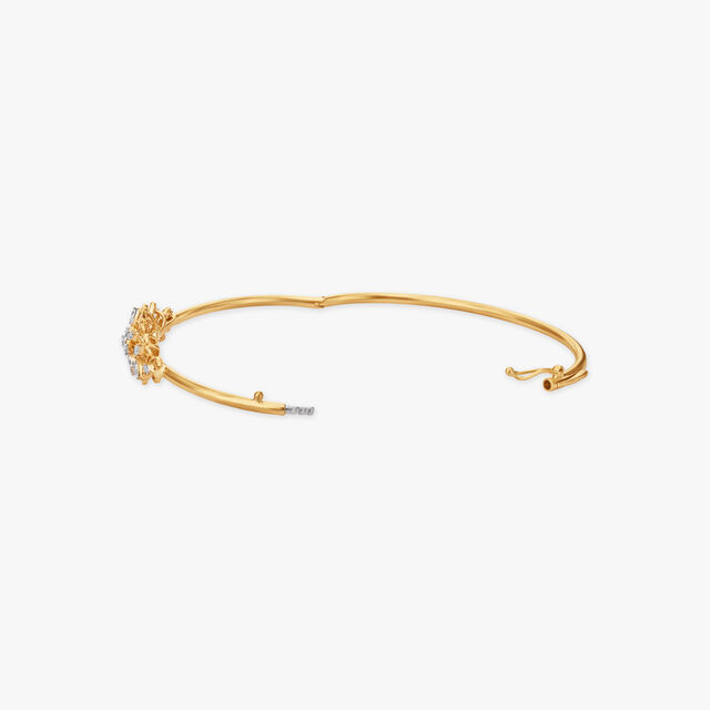 Blooming Radiance  Diamond Bangle 2