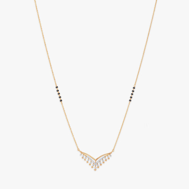 Raindrop Symphony Diamond Mangalsutra