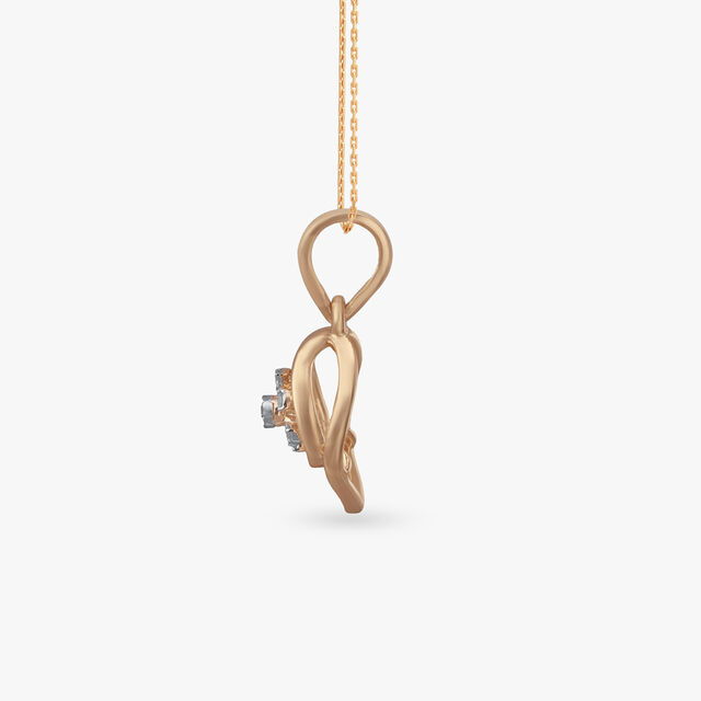 Grace Loop Diamond Pendant 2