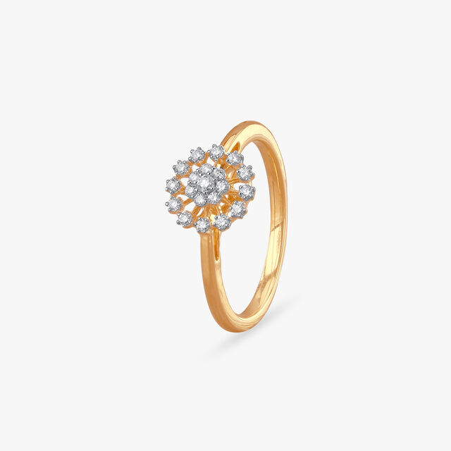 Daisy Spark Diamond Ring 
