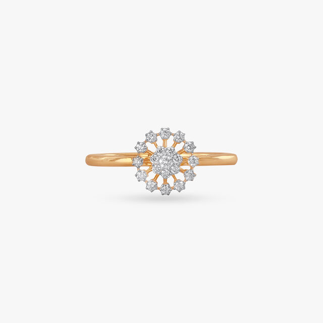 Daisy Spark Diamond Ring 2